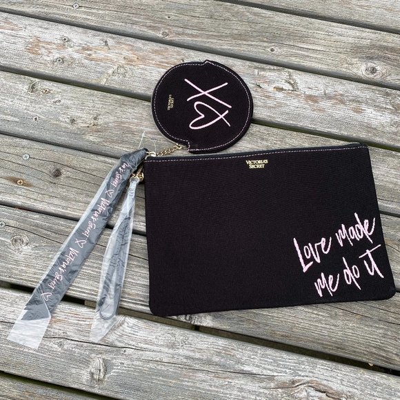 Victoria's Secret "Love Made Me Do It" Pouch Duo - Picture 2 of 15